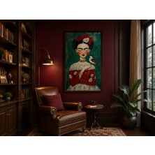 Loca Mimarlık Uv Baskı Frida Kahlo Alüminyum Kompozit Tablo