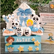 Tutkulu Renkler 40 Uçurma Sepeti / Kırk Uçurma Sepeti / Babyshower / Bebek Hediye Sepeti /teyze Sepeti/hala Sepeti