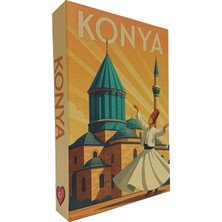 BseyStore 2026 -758 Konya Dekoratif Kitap Kutusu