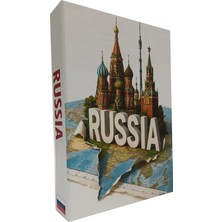 BseyStore 2026 -770 Russıa Dekoratif Kitap Kutusu