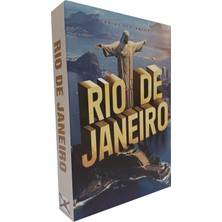 BseyStore 2026 -760 Rıo De Janerıo Dekoratif Kitap Kutusu