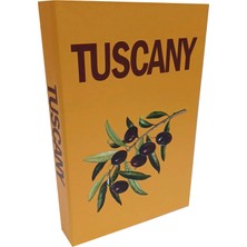 BseyStore 2026-773 Tuscany Dekoratif Kitap Kutusu
