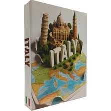 BseyStore 2029 -775 Italy Dekoratif Kitap Kutusu