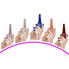 DEİNA 5 Adet Keratinli Besleyici Oje 14 ml Set5