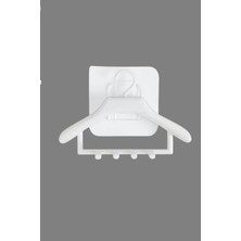 Usin Yapışkanlı Çok Amaçlı Diş Fırçası Jilet Jiletlik Asacağı Askılığı Askılık Diş Fırçalık Banyo Organizer Renk Asorti