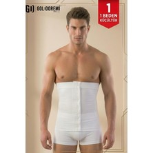Gd Goldoremi 1004 Premium Unisex Agraflı Zayıflama Bel Korsesi Göbek Bel Inceltici Dikişsiz Korse