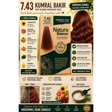 Naturabalance Natura Balance Kalıcı Krem Saç Boyası – Amonyaksız Formül – Kumral Bakır – Bitkisel Içerikli