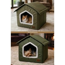 Tinypati Vira Su Geçirmez Kedi ve Köpek Yatağı