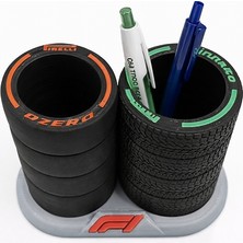 Pla Masaüstü Formula 1 Kalemlik
