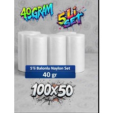 Hbnc 40 Gram 100 x 50 Balonlu Naylon 5 Li Ekoset