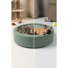 Tinypati Premium Simit Kedi ve Köpek Yatağı