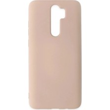 Renas Store Note 8 Pro Kılıf Nano Içi Kadife  - Pudra