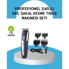 Renas Store Ergonomik Profesyonel Tıraş Makinesi Saç Sakal Kesme ve Düzeltme