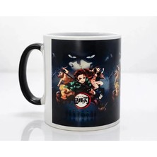 Renas Store Porselen Renk Değiştiren Demon Slayer Kupa Bardak AALK383