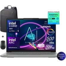Lenovo Ideapad Slim 5 14IMH10 Intel Core Ultra 9 185H 32GB 1tb SSD 14" 2.8k OLED (2880X1800) Windows 11 Pro 83V6004DTR Taşınabilir Bilgisayar - Lenovo Çanta/mouse Wz8