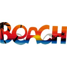 Artcrelier Beach Yazılı Parti Gözlüğü