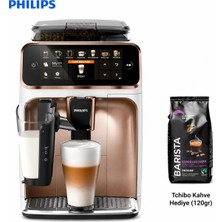 Philips Çekirdek Kahveyle Çalışan Tam Otomatik Espresso Makinesi, Lattego Süt Sistemi, Hızlı Içecek Seçimi ve Yüksek Performanslı Kullanım Yüksek Performans, Kompakt Tasarım, Kolay Temizlik EP5443/70