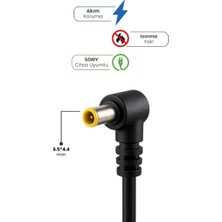 Artcrelier 19.5V 4.7A 6.5 * 4.4mm 90W Sony Için Laptop Adaptör