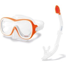 Renas Store IG55647  Şnorkel Set (Maske ve Şnorkel) - Turuncu