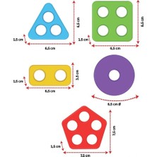 Renas Store Mey Ithalat® 03 660 Geometri̇k Bultak Oyunu Seri̇ 2