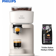 Philips Taze Çekirdekten Espresso Hazırlayan Kompakt Kahve Makinesi, Güçlü Basınç, Sade Kullanım ve Mutfak Tezgahına Uygun Şık Tasarım Yüksek Performans, Kompakt Tasarım, Kolay Temizlik ve Keyifli Günlük Ka