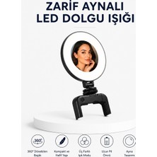 Raylax Şarjlı Ring Light – Telefon Için Klipsli LED Selfie Işığı, 3 Işık Modu, Ayarlanabilir Parlaklık
