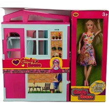 Renas Store Mey Ithalat® Cindy House Bebekli Oyun Evi 02617