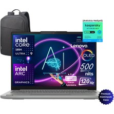 Lenovo Ideapad Slim 5 14IMH10 Intel Core Ultra 9 185H 16GB 2tb SSD 14" 2.8k OLED (2880X1800) Windows 11 Pro 83V6004DTR Taşınabilir Bilgisayar - Lenovo Sırt Çanta Wz3
