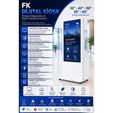 Farmatek 42" Fk Serisi Kiosk Totem Dijital Kiosk