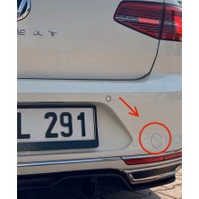 Ada Plastik Volkswagen Passat B8 Arka Tampon Çeki Demiri Kapağı 3G5807441 Beyaz Renk