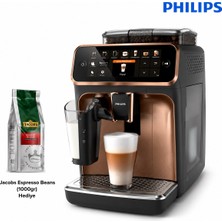 Philips Sütlü Kahveler ve Espresso Için Tam Otomatik Kahve Makinesi, Geniş Su Haznesi, Dokunmatik Kontrol ve Pratik Mutfak Deneyimi Yüksek Performans, Kompakt Tasarım, Kolay Temizlik ve Keyifli Günlük Kahve