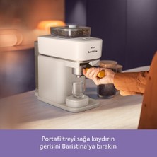 Philips Portafiltreli Kompakt Espresso Makinesi, Çekirdek Öğütme, Yoğun Crema, Kolay Kullanım ve Günlük Kahve Ritüeli Için Modern Seçenek Yüksek Performans, Kompakt Tasarım, Kolay Temizlik ve Keyifli Günlük