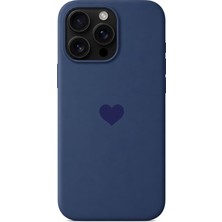 3gen Case iPhone 13 Pro Kalp Logolu Lansman Kılıf Içi Kadife Kaplamalı Kamera Yükseltili Silikon Kapak