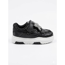 Cool Yıldız Cırtlı Ortopedik Taşlı Sneaker Kız Çocuk Spor Ayakkabı