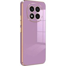 Renas Store Xiaomi Redmi Note 14 Pro 4g Kılıf Volet Silikon - Mor