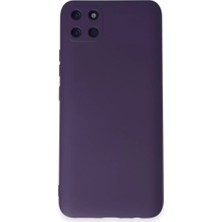 Renas Store Realme C11 Kılıf Nano Içi Kadife Silikon - Mor
