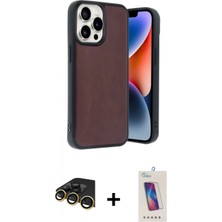 Pileli Store Pilelistore™ iPhone 14 Pro Max Kılıf Kıvılcım Işık Serisi - Siyah Joko 5d Cam + Raze Metal Kamera Lens - Gd
