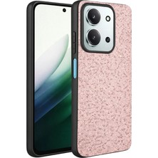 Flzdgnkr Onegif Xiaomi Redmi 15C 4g Bright Simli Kapak - Pembe
