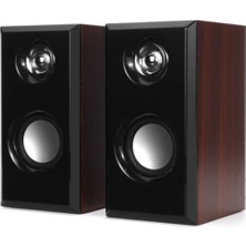 Krl Pc Hoparlör USB 2.0 Ahşap Full -Bass Tizz
