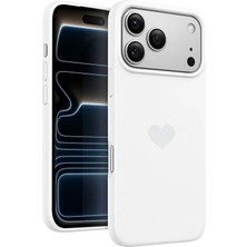 3gen Case iPhone 17 Pro Max Kalp Logolu Lansman Kılıf Içi Kadife Kaplamalı Kamera Yükseltili Silikon Kapak