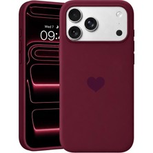 3gen Case iPhone 17 Pro Max Kalp Logolu Lansman Kılıf Içi Kadife Kaplamalı Kamera Yükseltili Silikon Kapak