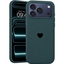3gen Case iPhone 17 Pro Max Kalp Logolu Lansman Kılıf Içi Kadife Kaplamalı Kamera Yükseltili Silikon Kapak