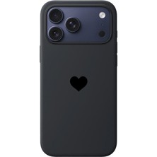 3gen Case iPhone 17 Pro Max Kalp Logolu Lansman Kılıf Içi Kadife Kaplamalı Kamera Yükseltili Silikon Kapak