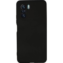 Renas Store Xiaomi Poco F3 Kılıf Nano Içi Kadife Silikon - Siyah