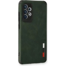 Renas Store Samsung Galaxy A73 5g Kılıf Loop Deri Silikon - Yeşil
