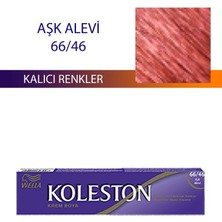 Wella Koleston Single Tüp Boya Saç Boyası Aşk Alevı 66/46