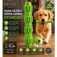 Mersi Shop Mama Hazneli Köpek Isırma Oyuncağı – Diş Temizleme ve Ödül Saklama Aparatı