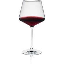 Rona Edge Burgundy Şarap Kadehi - 730 ml - 6'lı Set | Slovak İşçiliği, Avrupa Üretimi