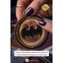 Cosmic Store Batman The Dark Knight Dönen Mekanizmalı Anahtarlık | Stres Giderici Fidget Özel Tasarım Anahtarlık