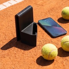 TaraBeni Tenis Filesi Telefon Tutucu - Maç ve Antrenman Video Çekim Standı - Kort Telefon Sabitleyici - Fileye Takılan Kamera ve Telefon Standı -Telefon Askısı  -Padel Selfie Video Çekim Tenis Kortu Aksesuarı